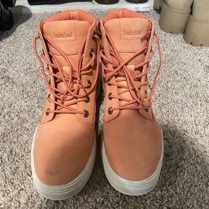 Timberland Boots Coral